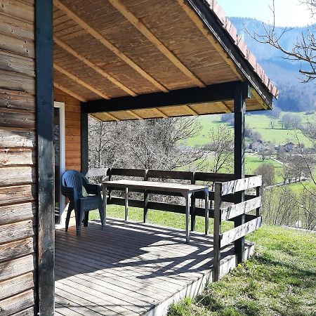 Chalet Du Camping La Porte St Martin Saint-Martin-en-Vercors Exterior photo