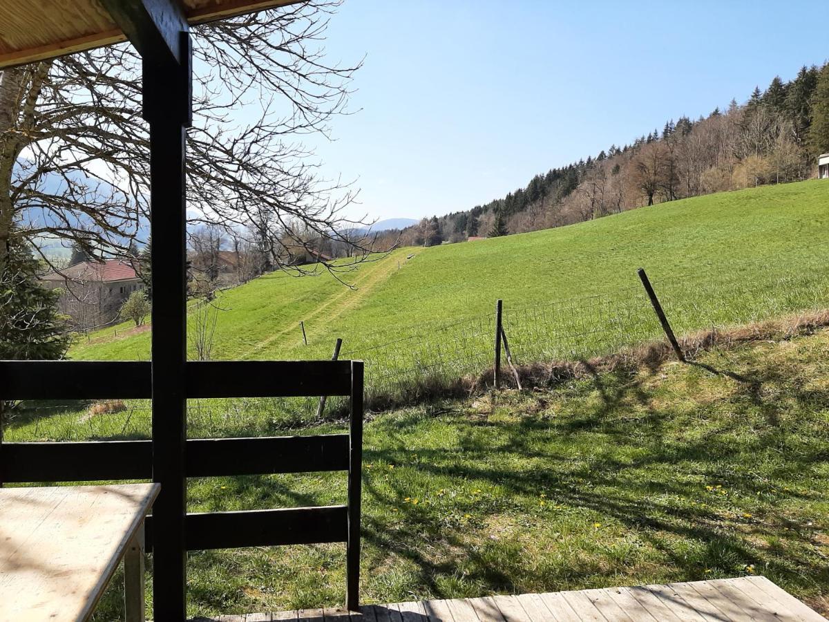 Chalet Du Camping La Porte St Martin Saint-Martin-en-Vercors Exterior photo
